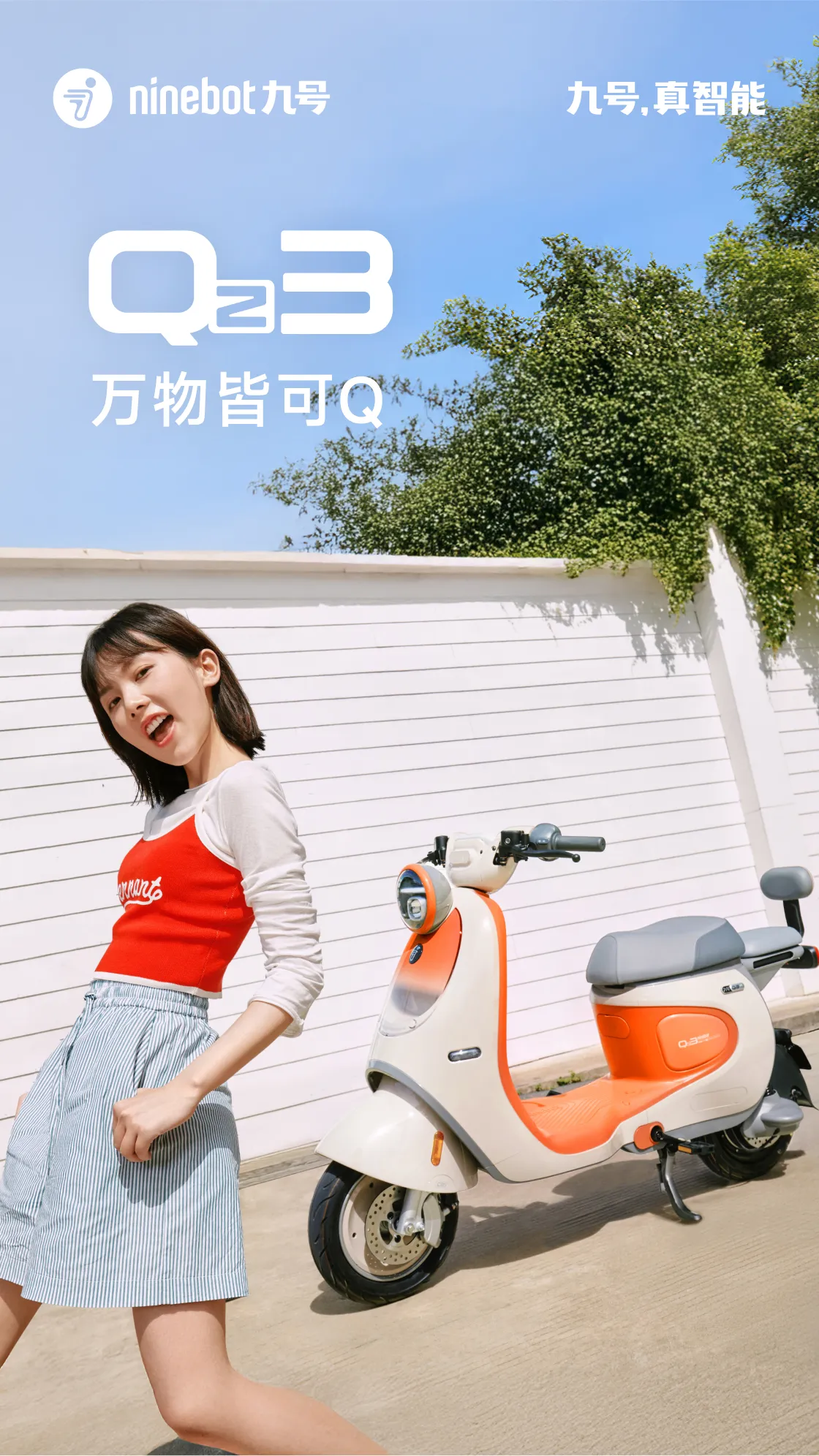 九号电动Qz3 MIX 新国标电动自行车| 个性女王出行新选择