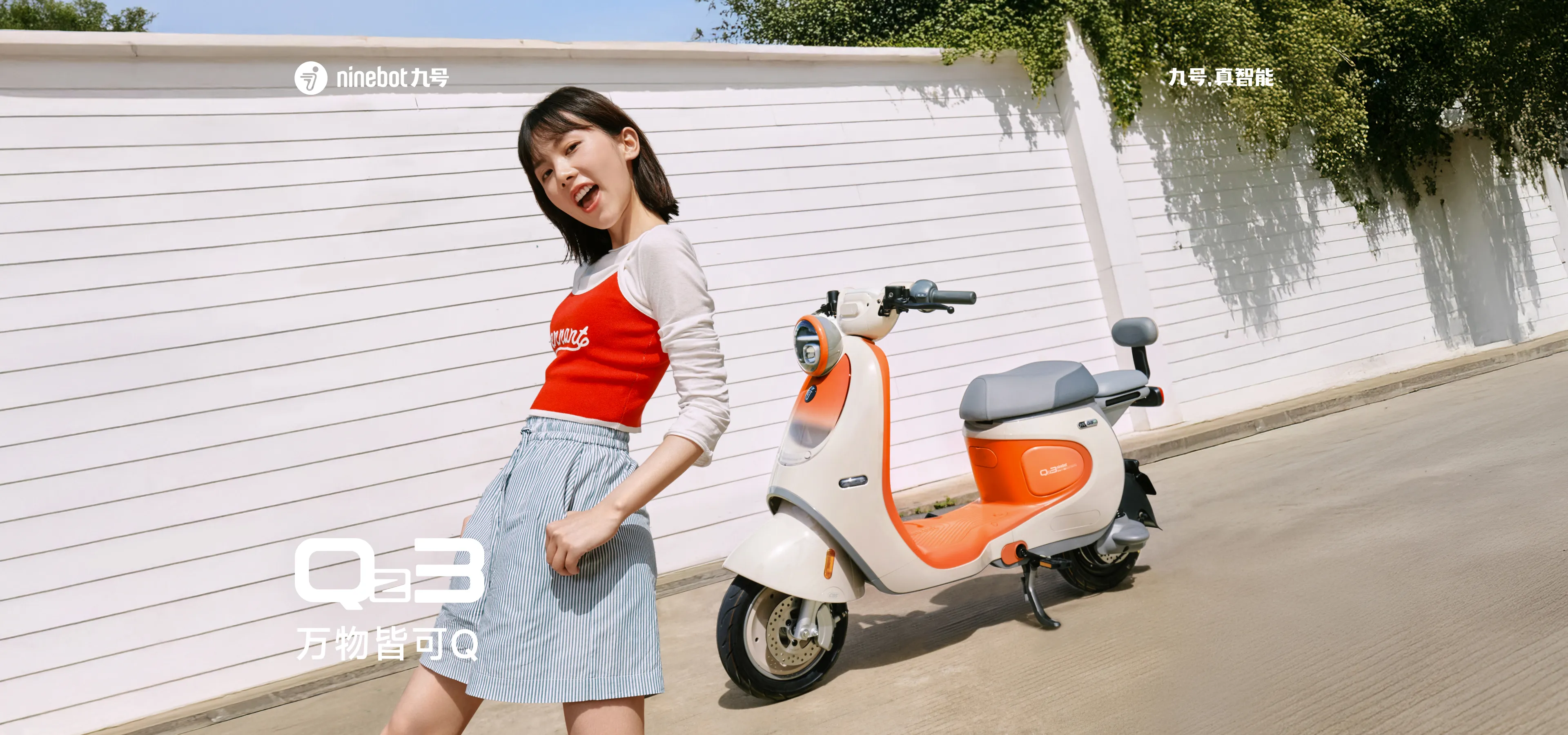 九号电动Qz3 MIX 新国标电动自行车| 个性女王出行新选择